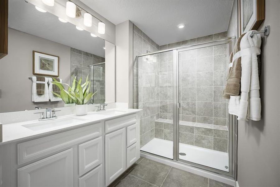 Representative furnished interior of a home built from the Hutchinson by Ryan Homes in Lake Mattie Preserve, Auburndale (Image 15).