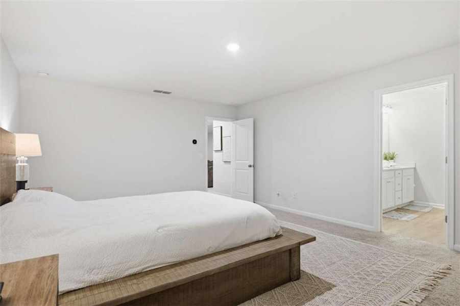 Furnished interior view inside a new home in Kingsley Creek, Lithonia (Image 32).