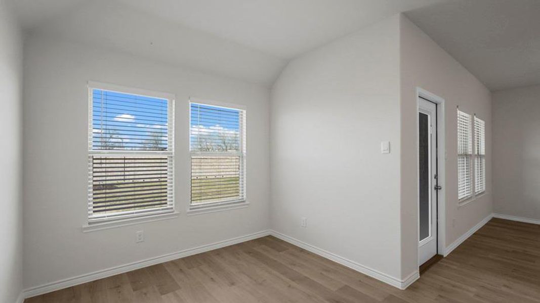 Spacious, unfurnished interior of a new home in Woodcreek, Fate (Image 10). Spacious, unfurnished interior of a new home in Woodcreek, Fate (Image 10).