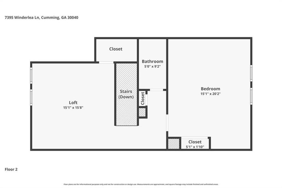 2D floor plan layout of this home in , Cumming, GA (Image 7). 2D floor plan layout of this home in , Cumming, GA (Image 7).