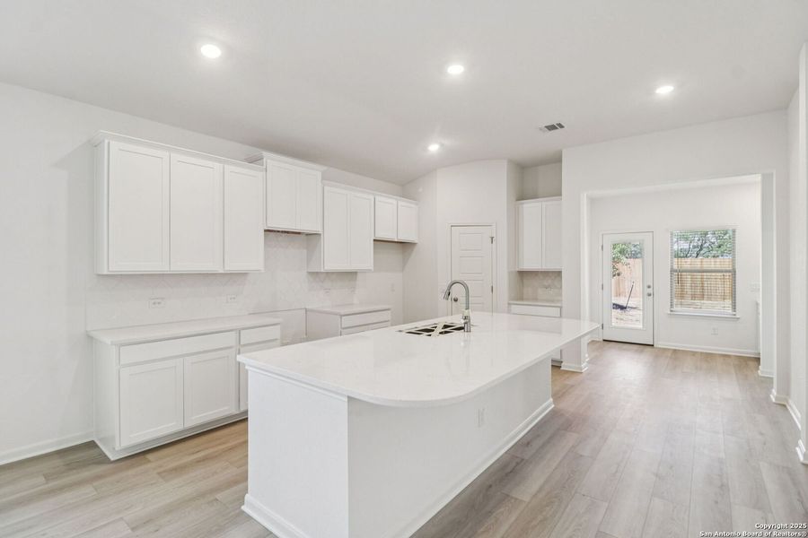 Furnished interior view inside a new home in Arcadia Ridge - Premier Series, San Antonio (Image 10). Furnished interior view inside a new home in Arcadia Ridge - Premier Series, San Antonio (Image 10).