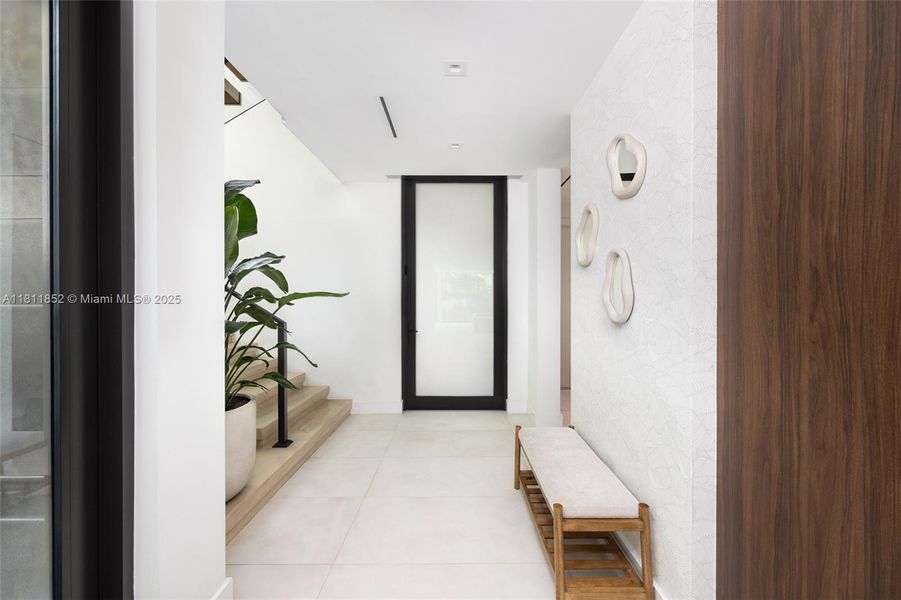 Furnished interior view inside a new home in , Miami Beach (Image 36). Furnished interior view inside a new home in , Miami Beach (Image 36).