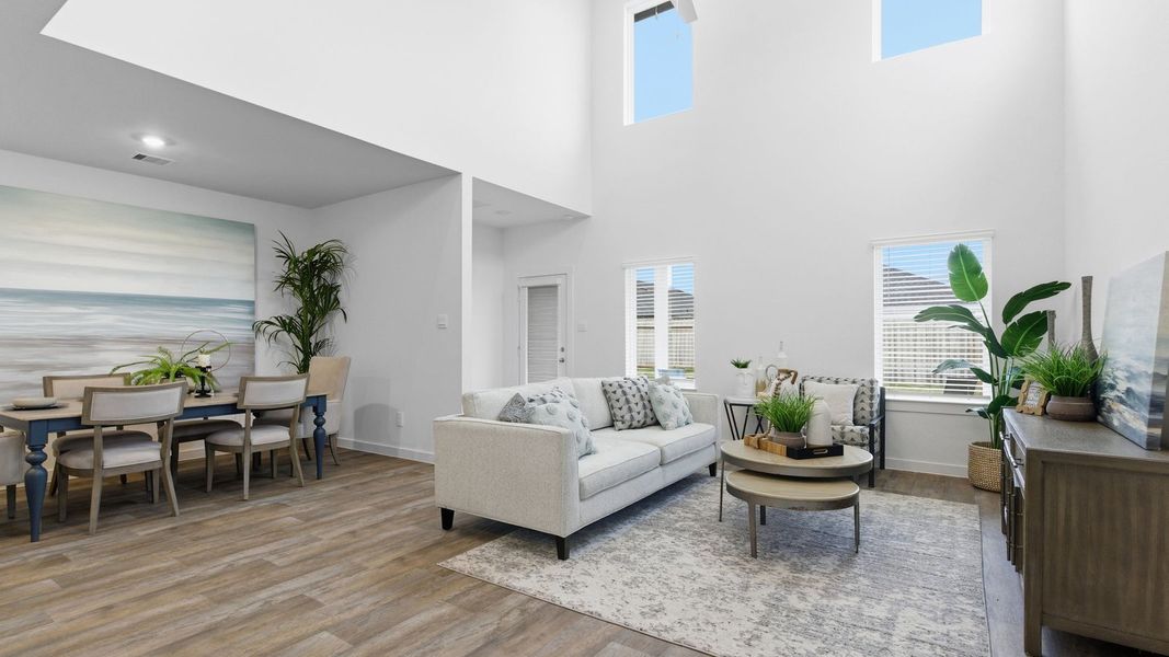Furnished interior view inside a new home in Sorrento, Richmond (Image 10).