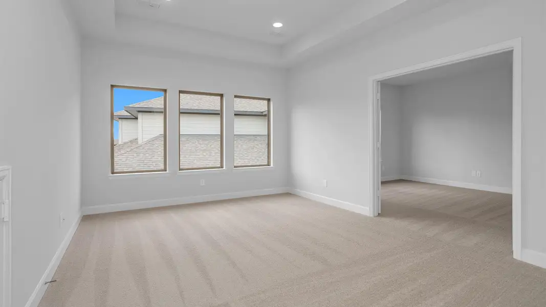 Spacious, unfurnished interior of a new home in Marvida 55' - Gated, Cypress (Image 6). Spacious, unfurnished interior of a new home in Marvida 55' - Gated, Cypress (Image 6).