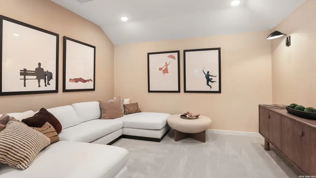 Furnished interior view inside a new home in Prominence Journey, San Antonio (Image 7).