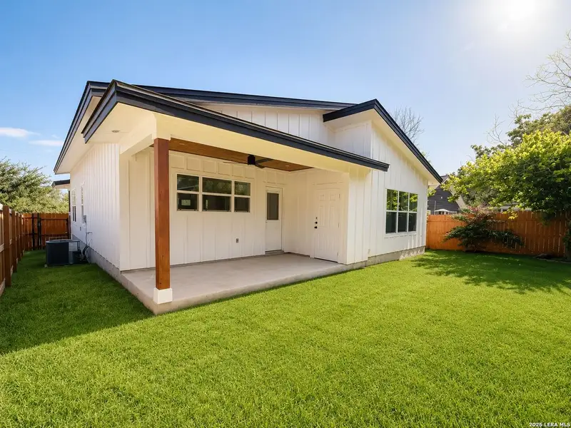 Exterior details and patio area of a home in , San Antonio (Image 3).