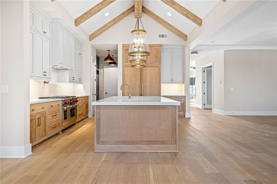 Furnished interior view inside a new home in , Alpharetta (Image 9).