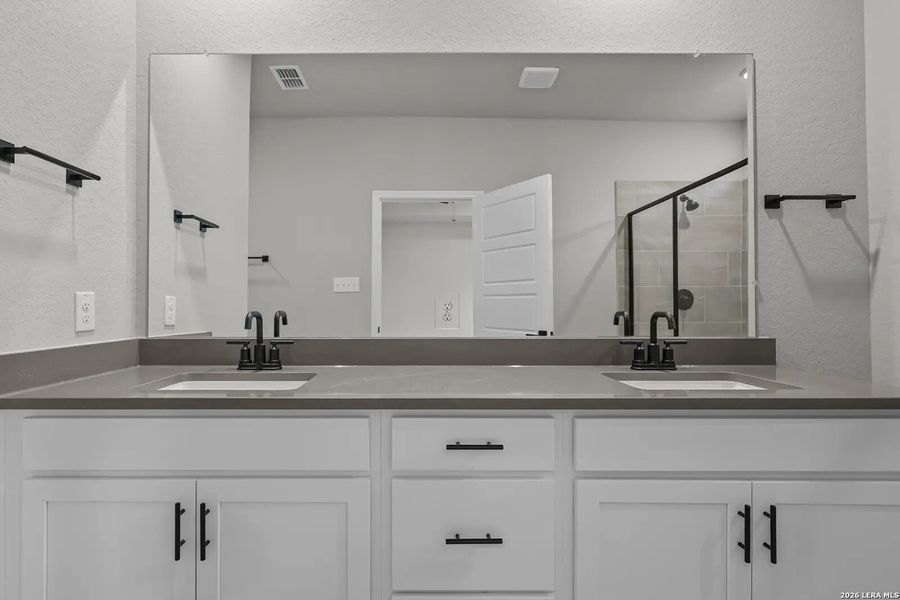Furnished interior view inside a new home in Comanche Ridge, San Antonio (Image 10). Furnished interior view inside a new home in Comanche Ridge, San Antonio (Image 10).