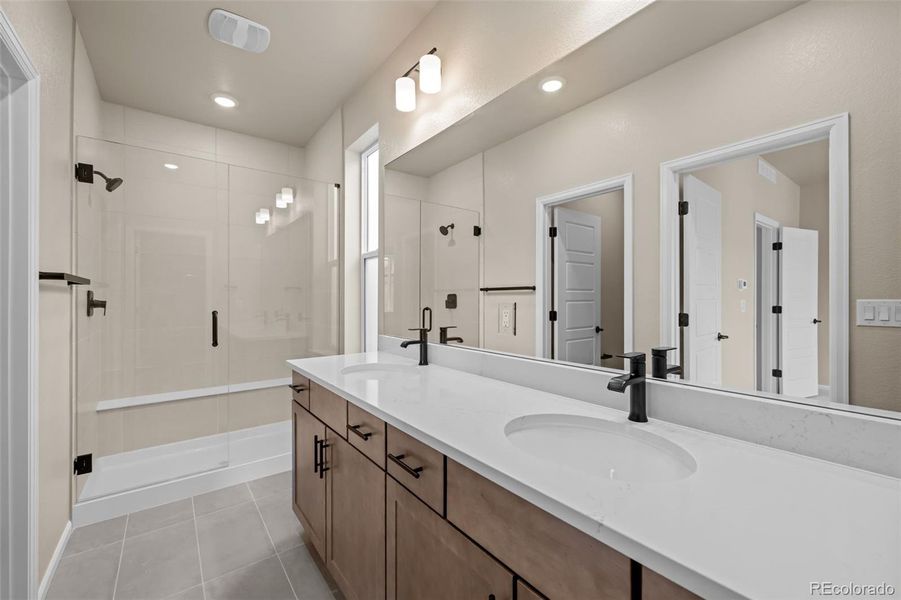 Furnished interior view inside a new home in Baseline, Broomfield (Image 7).