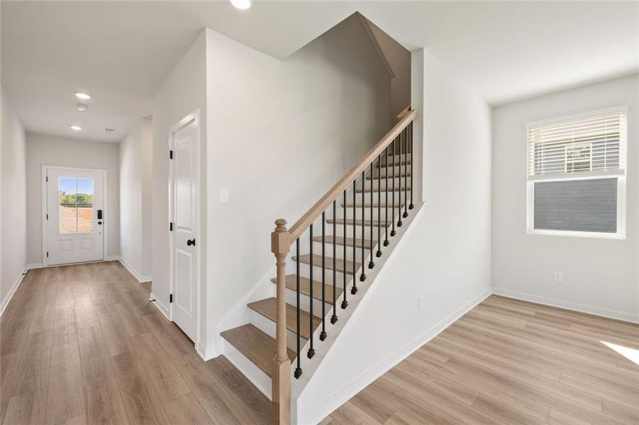 Spacious, unfurnished interior of a new home in Reserve at Gum Springs, Jefferson (Image 19). Spacious, unfurnished interior of a new home in Reserve at Gum Springs, Jefferson (Image 19).