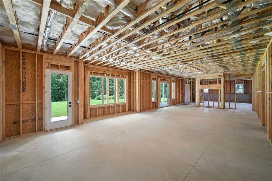 Spacious, unfurnished interior of a new home in , Canton (Image 64).