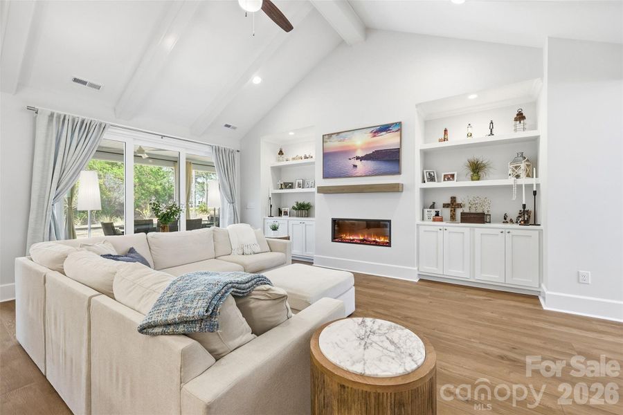 Furnished interior view inside a new home in , Sunset Beach (Image 11).