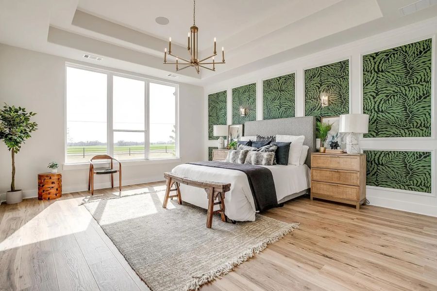 Representative furnished interior of a home built from the The Carley by Elmwood Custom Homes in Matthews Farm, Venus (Image 30).
