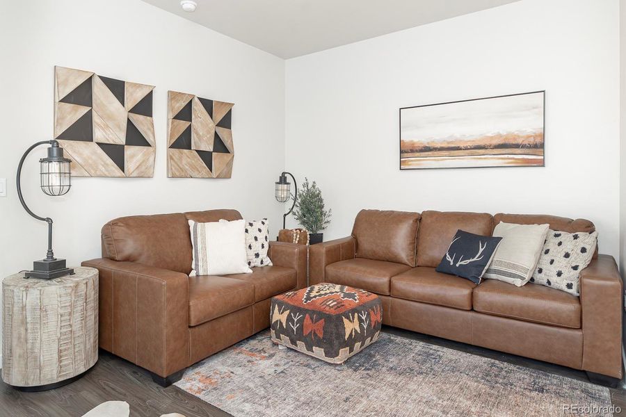 Furnished interior view inside a new home in , Granby (Image 32). Furnished interior view inside a new home in , Granby (Image 32).