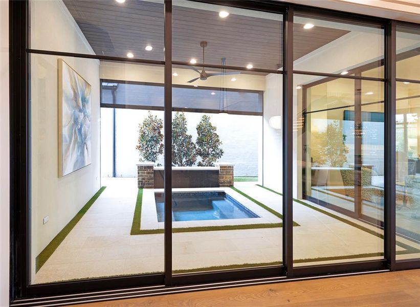 Exterior details and patio area of a home in , Southlake (Image 3).