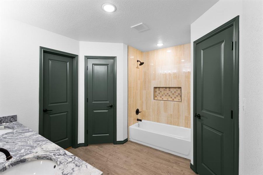 Furnished interior view inside a new home in , Nocona (Image 16).