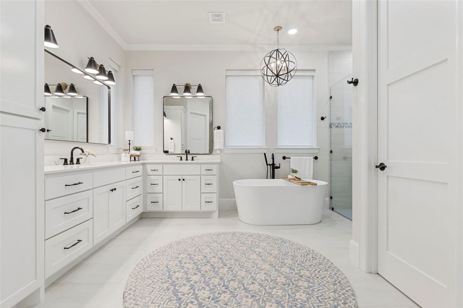 Furnished interior view inside a new home in , Bryan (Image 36). Furnished interior view inside a new home in , Bryan (Image 36).