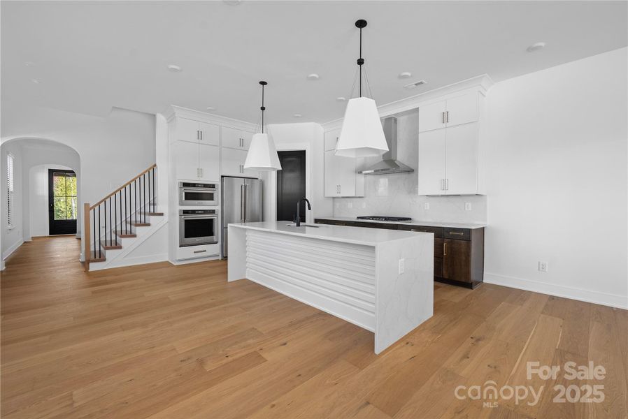 Furnished interior view inside a new home in , Charlotte (Image 13).
