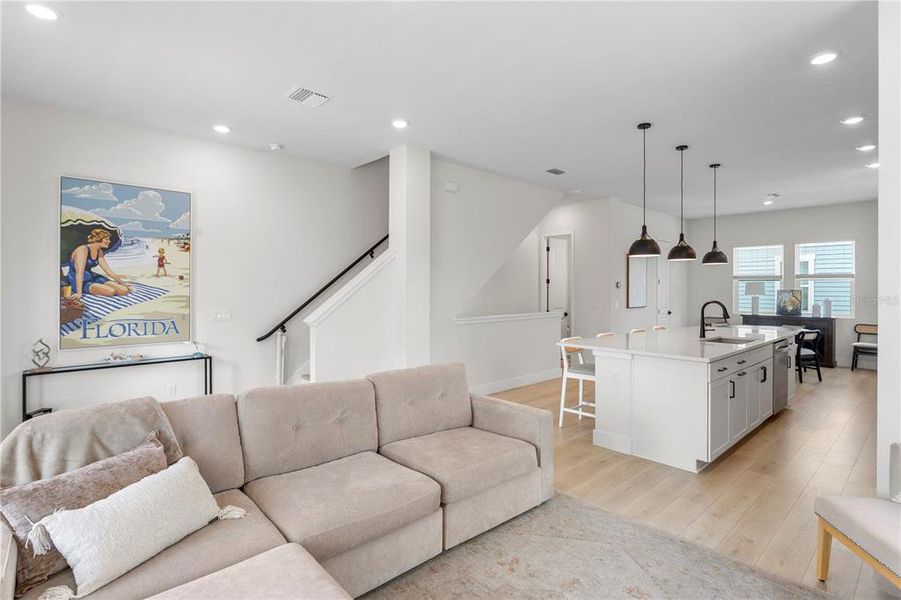 Furnished interior view inside a new home in , St. Petersburg (Image 10).