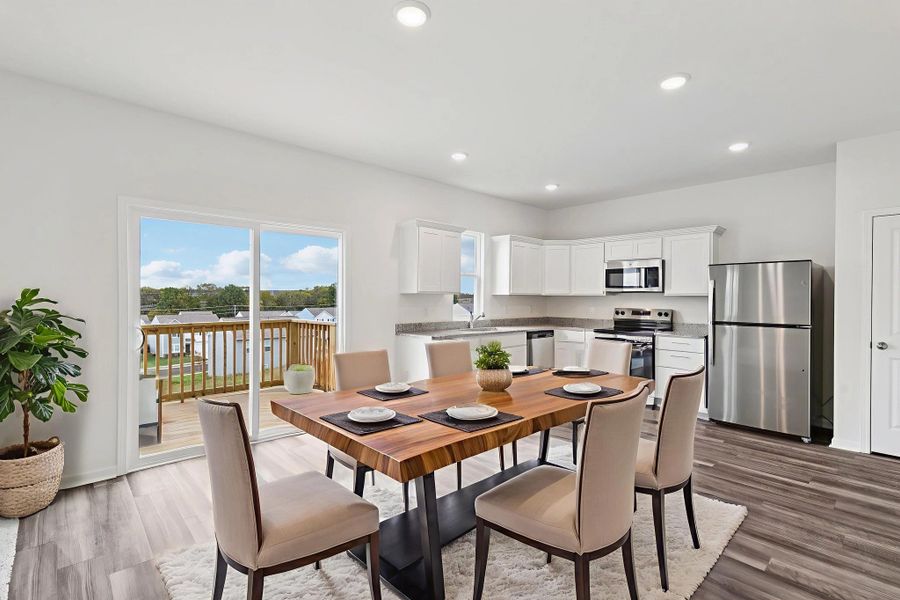 Representative furnished interior of a home built from the Luminary by Starlight Homes in The Summit at Carters Station, Columbia (Image 5).