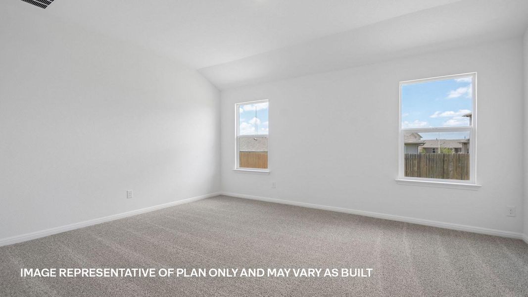 Spacious, unfurnished interior of a new home in Southgrove, Kyle (Image 24).
