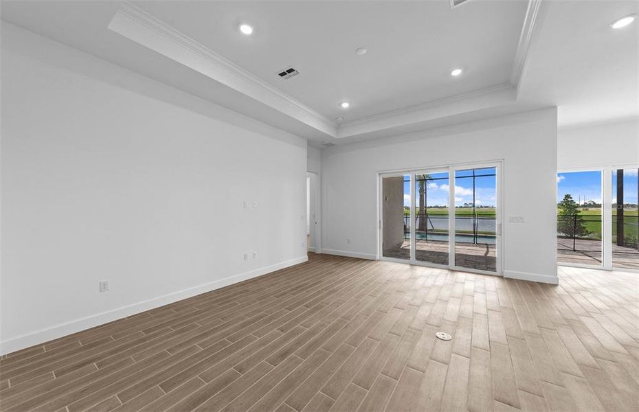 Spacious, unfurnished interior of a new home in BeachWalk by Manasota Key, Englewood (Image 20).