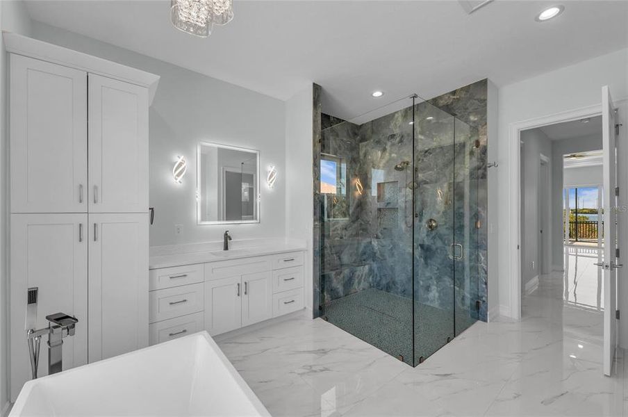 Furnished interior view inside a new home in , Punta Gorda (Image 18).