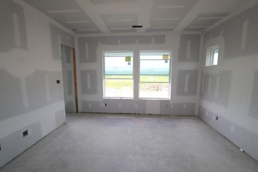 In-progress construction of a new home in Brookewater 55’ Homesites, Rosenberg, TX (Image 30).