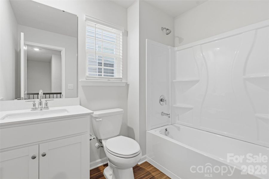 Furnished interior view inside a new home in Redhawk: Enclave, Belmont (Image 6).