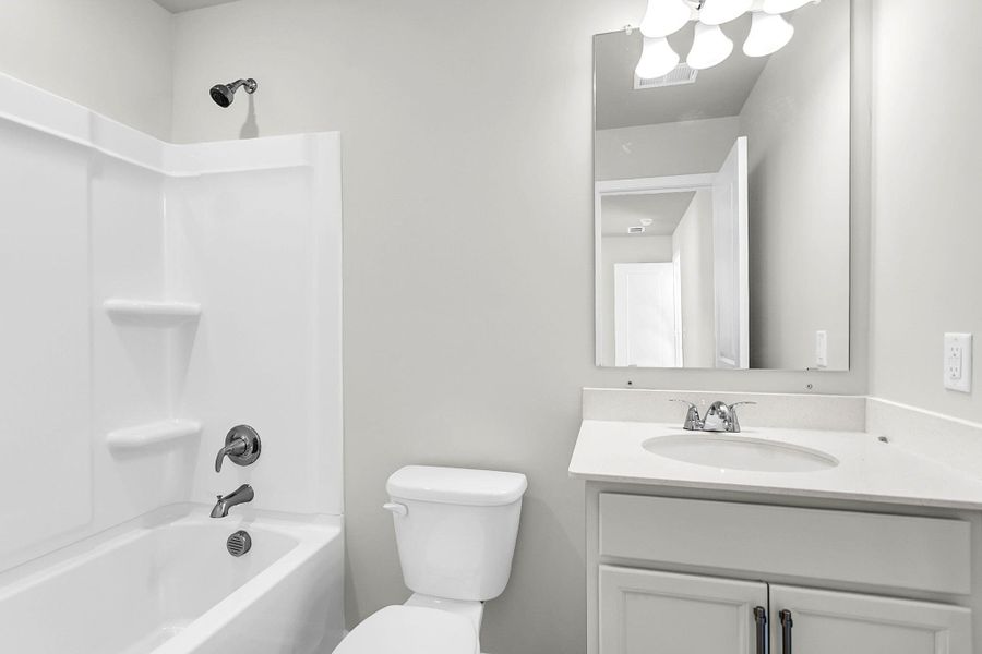 Furnished interior view inside a new home in Wildcat Chase, Summerville (Image 11).