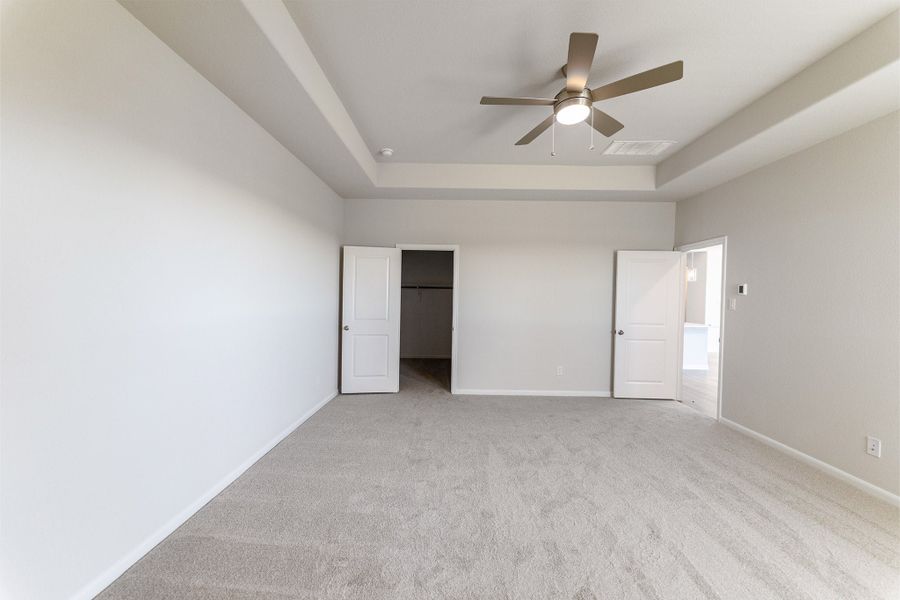 Spacious, unfurnished interior of a new home in Westridge, McKinney (Image 37). Spacious, unfurnished interior of a new home in Westridge, McKinney (Image 37).