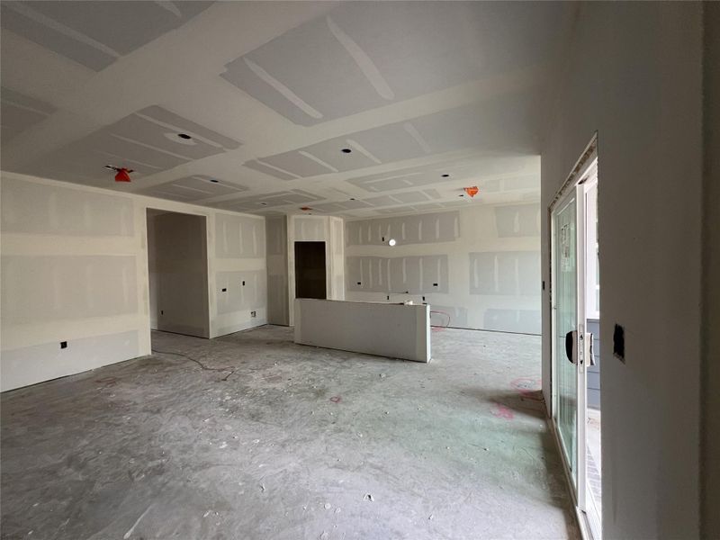 In-progress construction of a new home in Rolling Glen, Hutto, TX (Image 18).