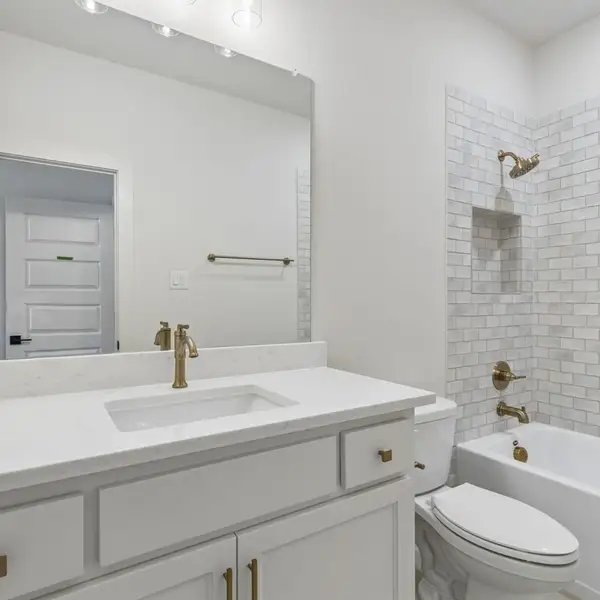 Furnished interior view inside a new home in StarView, Prosper (Image 40).