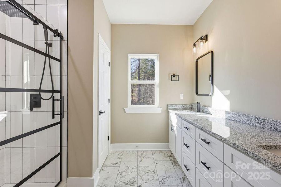 Furnished interior view inside a new home in , Hendersonville (Image 19).