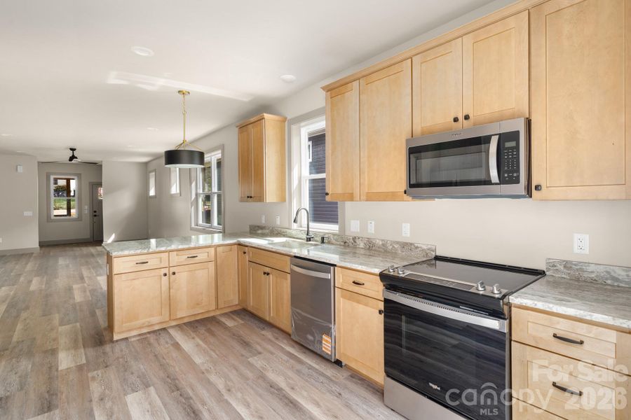 Furnished interior view inside a new home in , Asheville (Image 5).