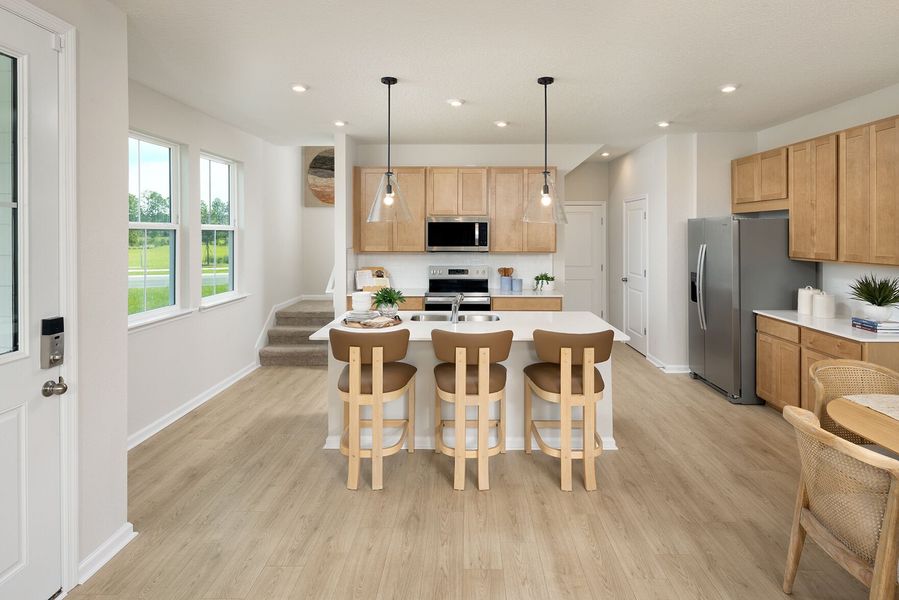 Representative furnished interior of a home built from the Arden by Mattamy Homes in RiverTown, St. Johns (Image 5).