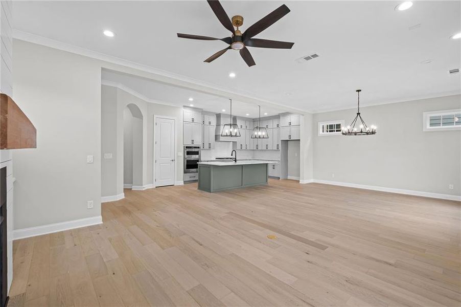 Spacious, unfurnished interior of a new home in , Canton (Image 17).
