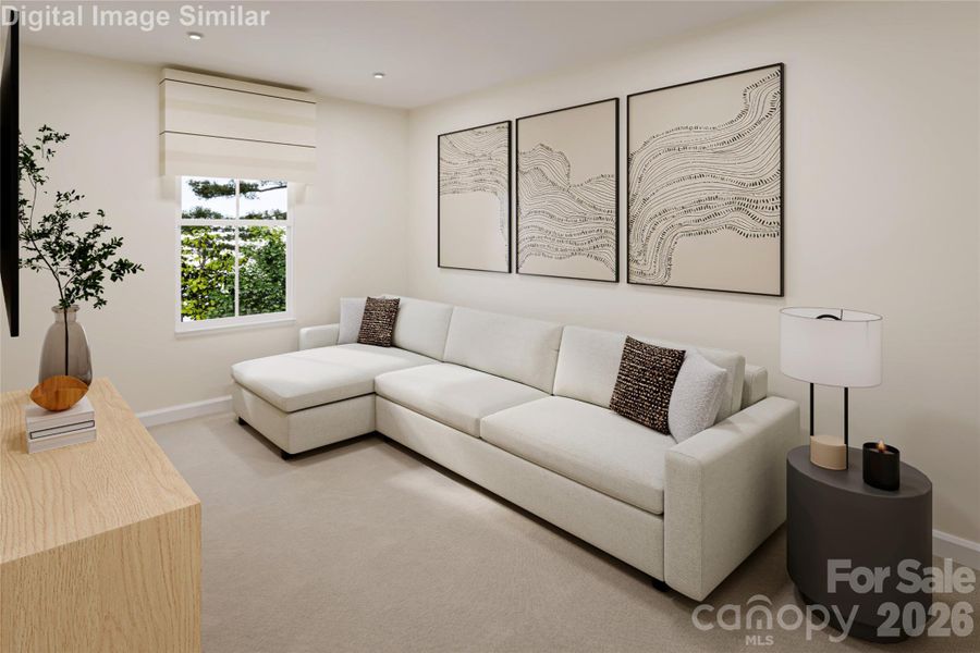 Loft-This loft offers relaxed, comfortable vibes — a bright and versatile space that can easily be converted into a 4th bedroom to suit your needs. Loft-This loft offers relaxed, comfortable vibes — a bright and versatile space that can easily be converted into a 4th bedroom to suit your needs.