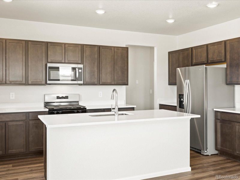 Furnished interior view inside a new home in Revere at Johnstown, Johnstown (Image 8).