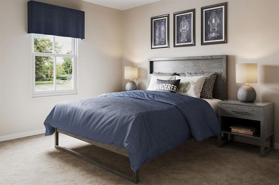 Furnished interior view inside a new home in Lake Mattie Preserve, Auburndale (Image 8).