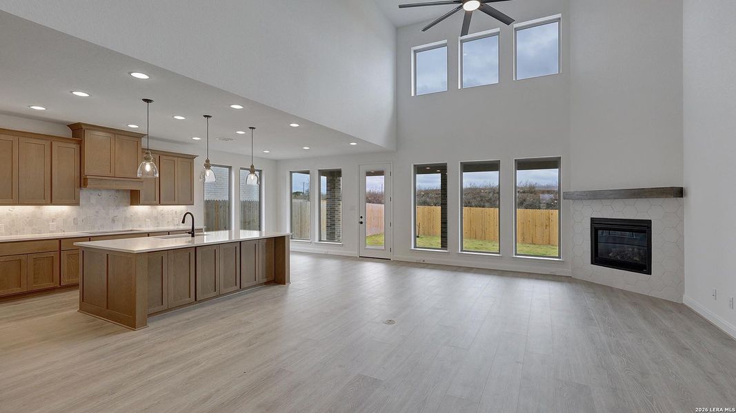 Spacious, unfurnished interior of a new home in Kallison Ranch, San Antonio (Image 23).