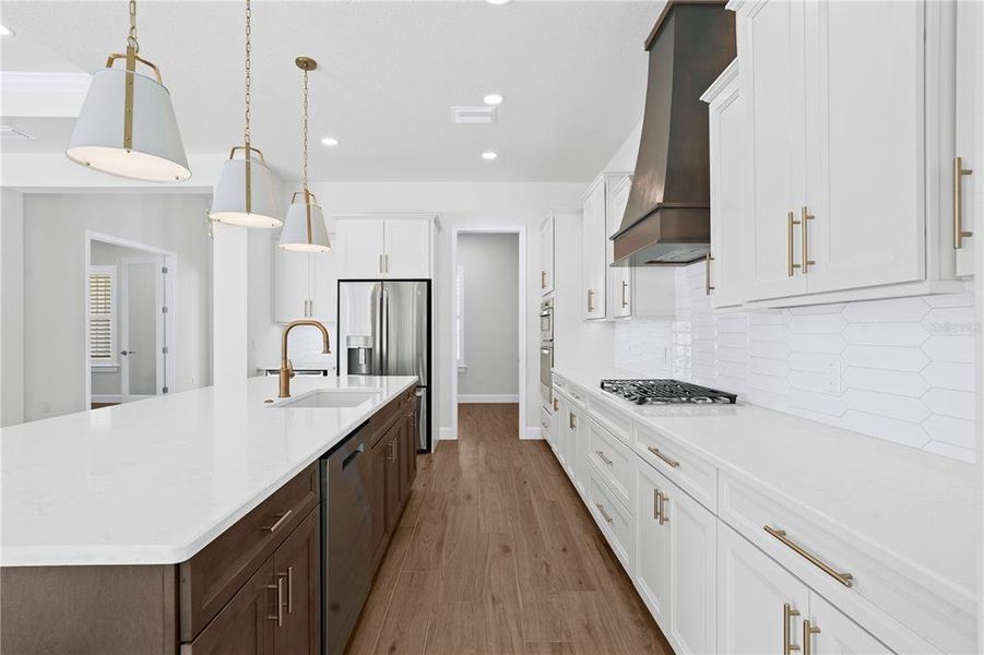 Furnished interior view inside a new home in , Brooksville (Image 8).