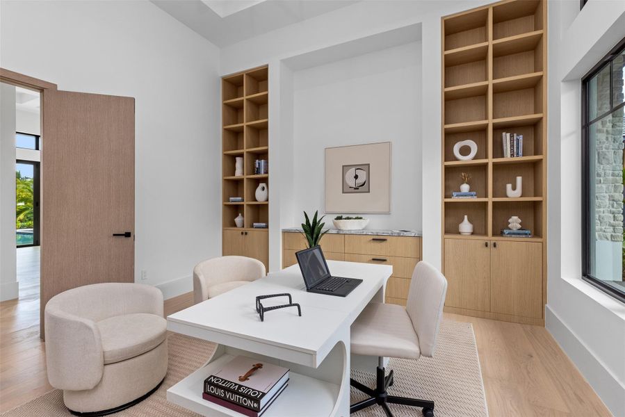 Furnished interior view inside a new home in , Southwest Ranches (Image 29).