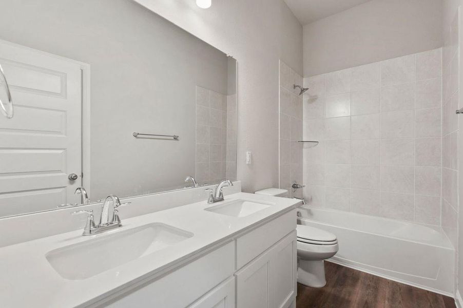 Furnished interior view inside a new home in Prairie Winds, Hutto (Image 7).