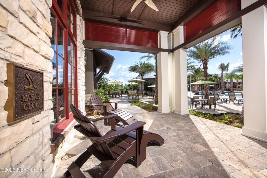 Exterior details and patio area of a home in , St. Augustine (Image 18). Exterior details and patio area of a home in , St. Augustine (Image 18).