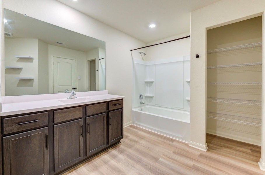 Furnished interior view inside a new home in Williams Trace, Magnolia (Image 7).