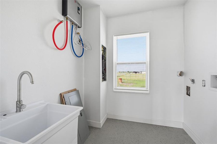 Furnished interior view inside a new home in , Leroy (Image 11).