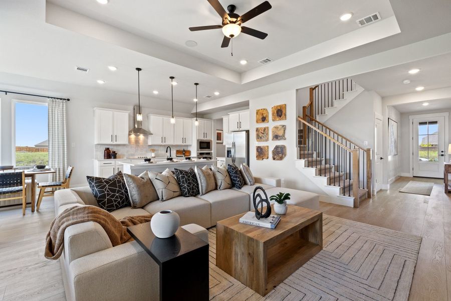 Representative furnished interior of a home built from the The Sequoia M by Davidson Homes LLC in Mercer Meadows, Royse City (Image 20). Representative furnished interior of a home built from the The Sequoia M by Davidson Homes LLC in Mercer Meadows, Royse City (Image 20).