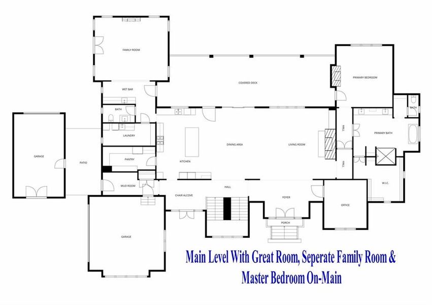 2D floor plan layout of this home in , Ball Ground, GA (Image 7).