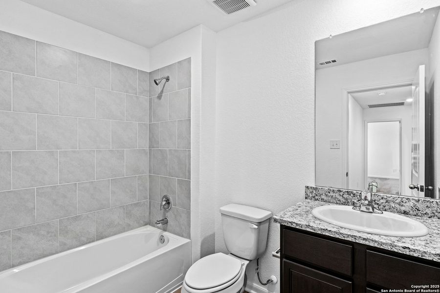 Furnished interior view inside a new home in Luckey Ranch, San Antonio (Image 3). Furnished interior view inside a new home in Luckey Ranch, San Antonio (Image 3).